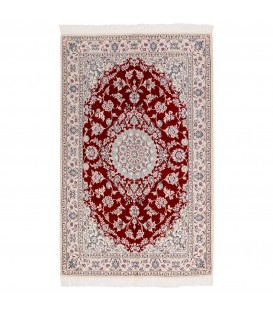 イランの手作りカーペット ナイン 番号 163173 - 130 × 204