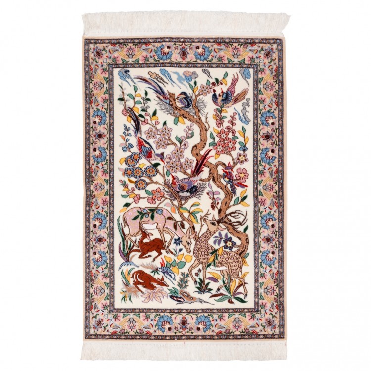 Персидский ковер ручной работы Наина Код 163177 - 80 × 120
