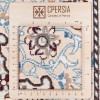 Tappeto persiano Nain annodato a mano codice 163196 - 79 × 121