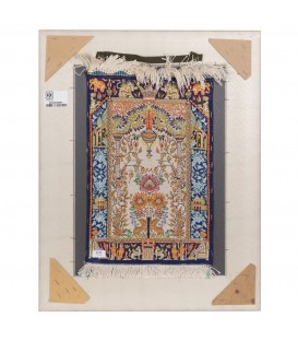 イランの手作り絵画絨毯 コム 番号 902204