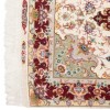 Tappeto persiano Tabriz annodato a mano codice 186007 - 100 × 150