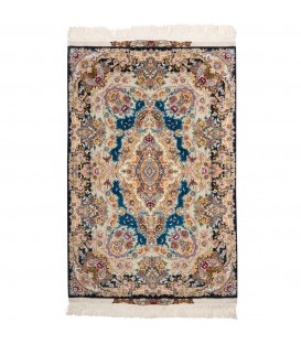イランの手作りカーペット タブリーズ 番号 186015 - 104 × 153