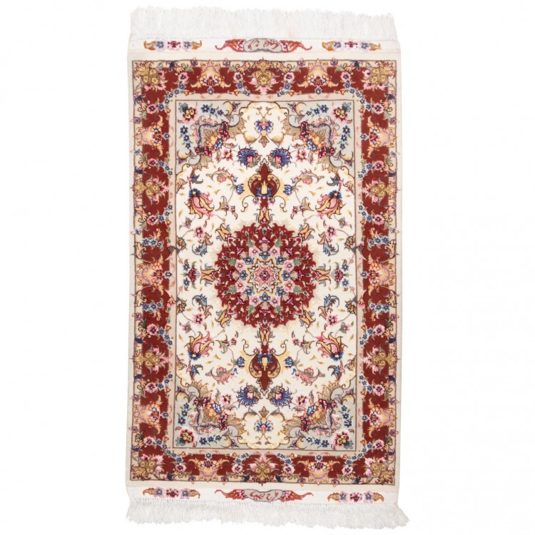 イランの手作りカーペット タブリーズ 番号 186018 - 76 × 120