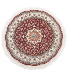 イランの手作りカーペット タブリーズ 番号 186043 - 150 × 150