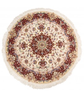イランの手作りカーペット タブリーズ 番号 186045 - 151 × 156