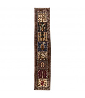 イランの手作りカーペット バクティアリ 番号 186047 - 85 × 410