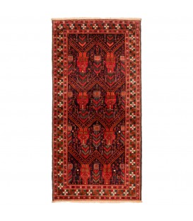 イランの手作りカーペット ザブル 番号 188010 - 123 × 250