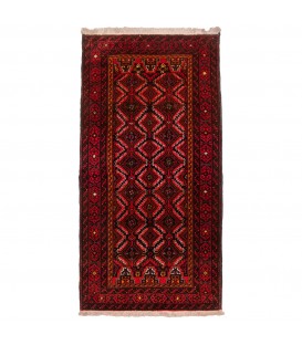 イランの手作りカーペット バルーチ 番号 188045 - 80 × 150