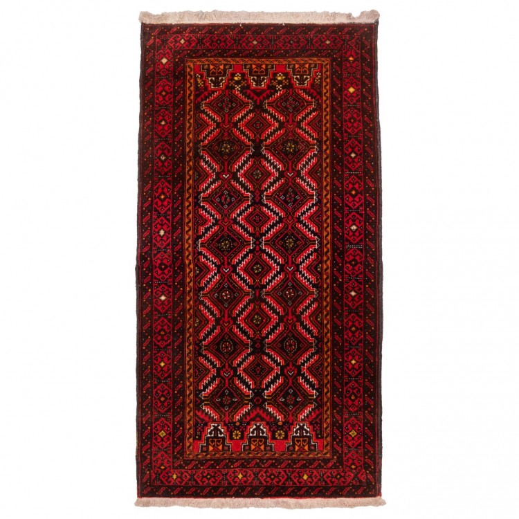 Tappeto persiano Baluch annodato a mano codice 188045 - 80 × 150
