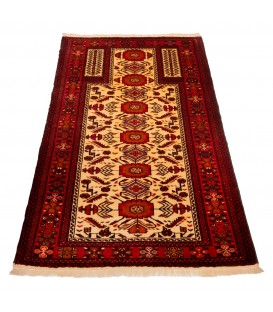 イランの手作りカーペット バルーチ 番号 188049 - 90 × 134