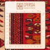 Персидский ковер ручной работы Балуч Код 188049 - 90 × 134