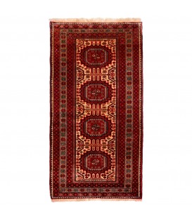 イランの手作りカーペット バルーチ 番号 188051 - 82 × 157