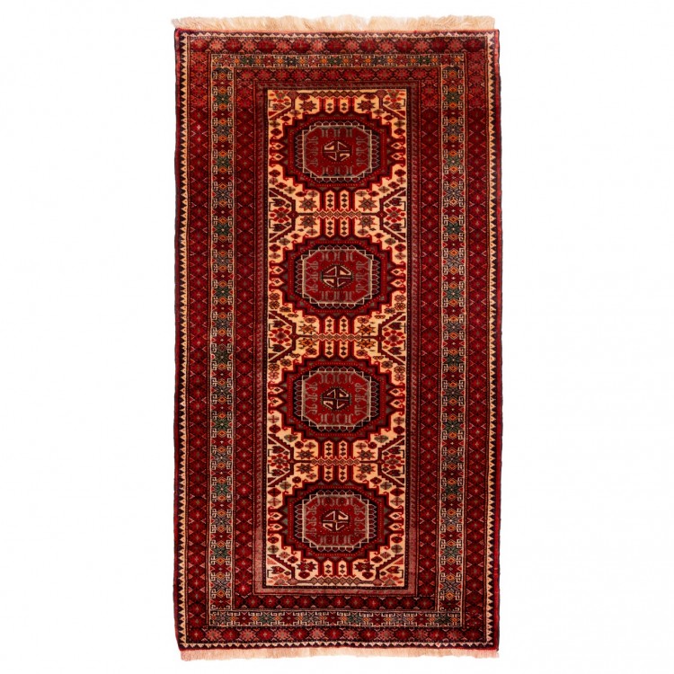 Tappeto persiano Baluch annodato a mano codice 188051 - 82 × 157