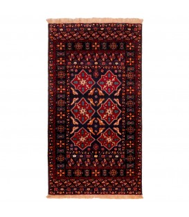 イランの手作りカーペット バルーチ 番号 188052 - 90 × 162