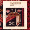 Tappeto persiano Baluch annodato a mano codice 188053 - 103 × 165