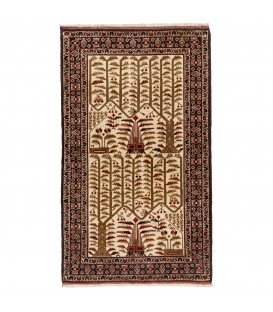 イランの手作りカーペット バルーチ 番号 188057 - 82 × 137