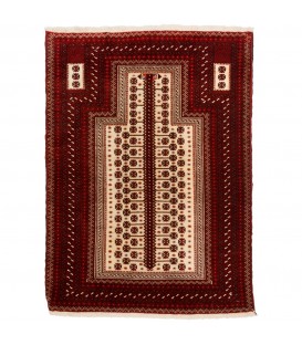 Tappeto persiano Baluch annodato a mano codice 188059 - 100 × 135