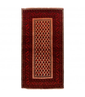 Персидский ковер ручной работы Балуч Код 188065 - 108 × 203