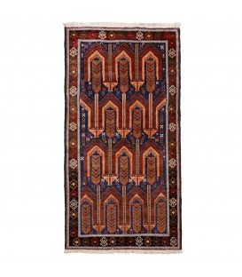 イランの手作りカーペット バルーチ 番号 188084 - 102 × 196