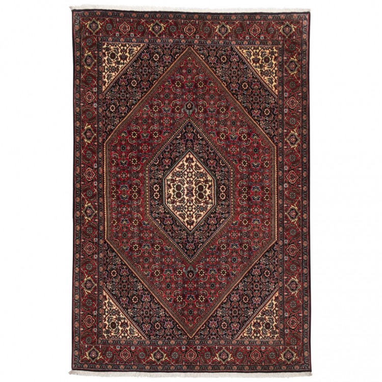 Tappeto persiano Bijar annodato a mano codice 187020 - 110 × 170