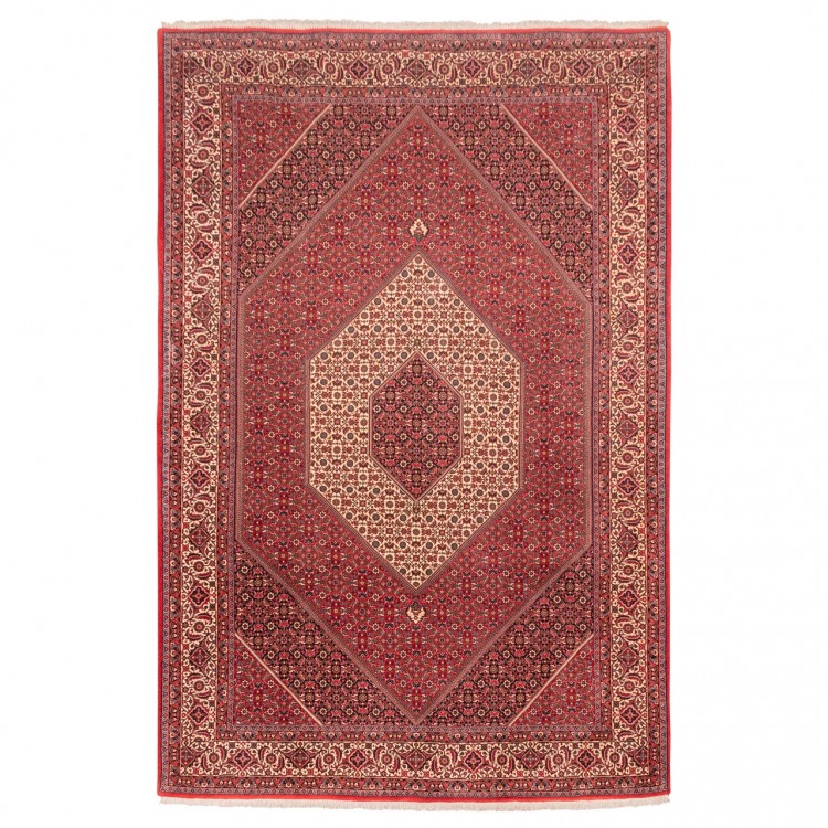 イランの手作りカーペット ビジャール 番号 187084 - 200 × 307