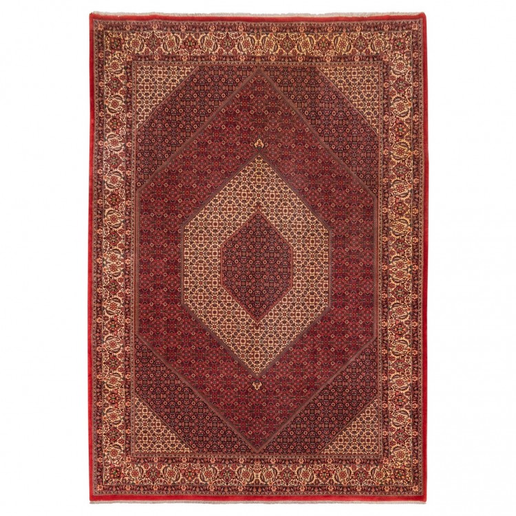 イランの手作りカーペット ビジャール 番号 187092 - 252 × 349