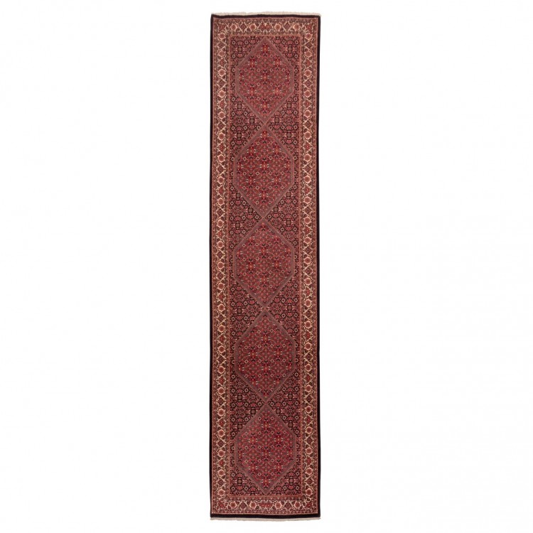 Персидский ковер ручной работы Биджар Код 187107 - 89 × 370