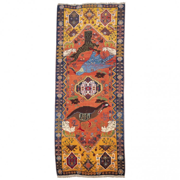 Персидский габбе ручной работы Фарс Код 187133 - 100 × 247