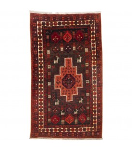 イランの手作りカーペット コウヒ 番号 187153 - 115 × 197
