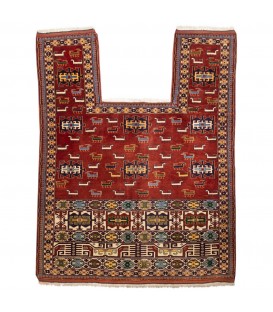 イランの手作りカーペット カーディ 番号 187175 - 128 × 155