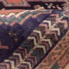 فرش دستباف قدیمی کناره طول دو و نیم متر سیرجان کد 187179