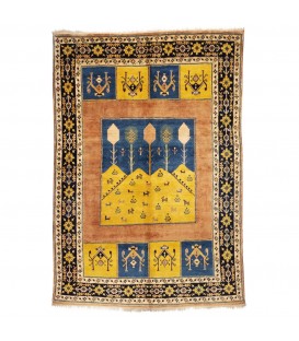 Персидский ковер ручной работы Курди Код 187185 - 134 × 194