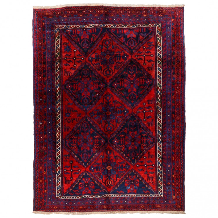 イランの手作りカーペット コウヒ 番号 187195 - 135 × 181