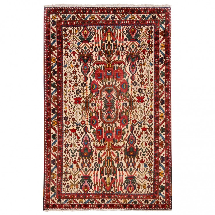 イランの手作りカーペット アフシャー 番号 187212 - 95 × 150