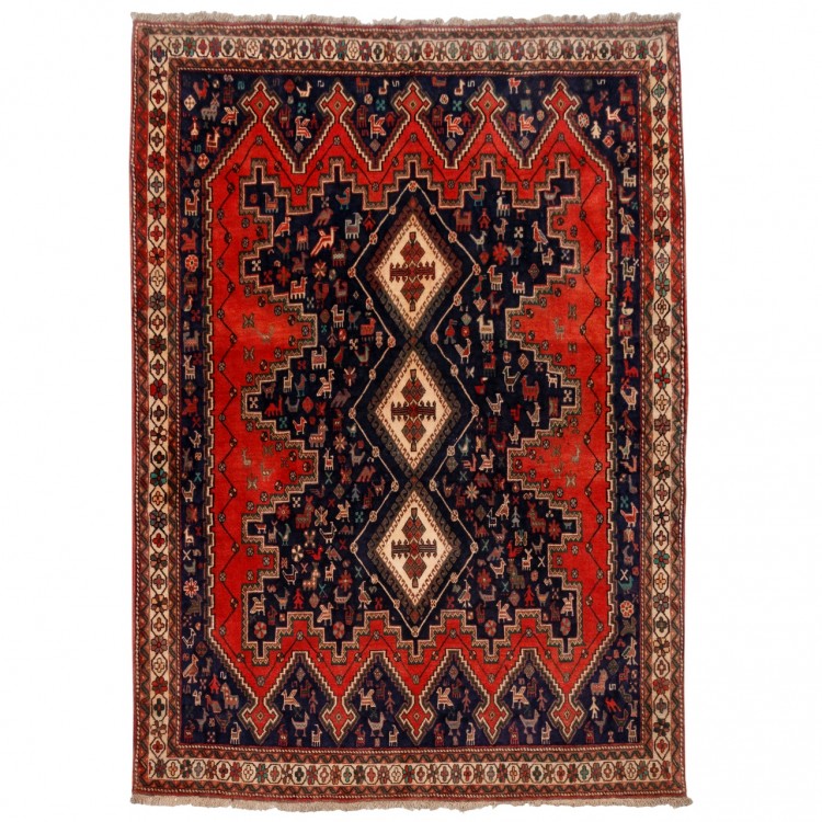 イランの手作りカーペット シルジャン 番号 187215 - 152 × 211