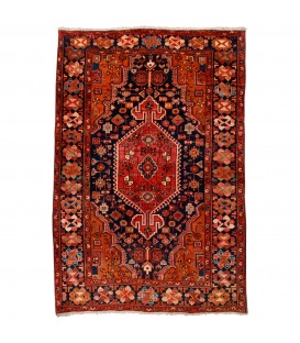 イランの手作りカーペット ザンジャン 番号 187216 - 130 × 195