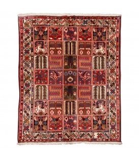 イランの手作りカーペット バクティアリ 番号 187221 - 130 × 160
