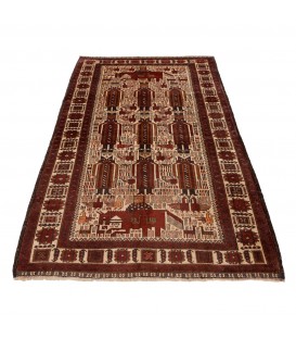 イランの手作りカーペット ザブル 番号 187226 - 117 × 197