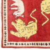 Gabbeh persiano Fars annodato a mano codice 187206 - 114 × 142