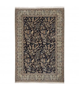 イランの手作りカーペット ナイン 番号 187247 - 150 × 225
