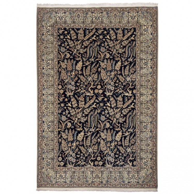 Tappeto persiano Nain annodato a mano codice 187247 - 150 × 225