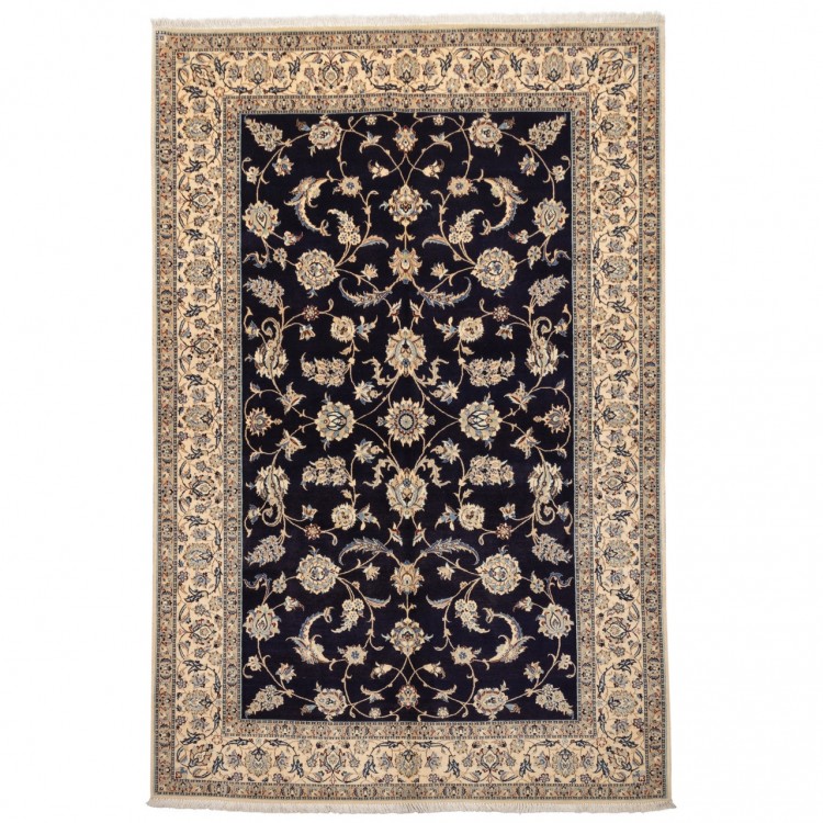 イランの手作りカーペット ナイン 番号 187248 - 145 × 219
