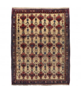 イランの手作りカーペット シルジャン 番号 187235 - 138 × 179