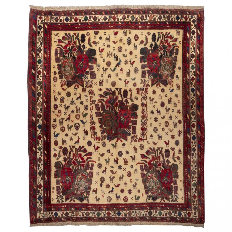 イランの手作りカーペット シルジャン 番号 187236 - 169 × 203