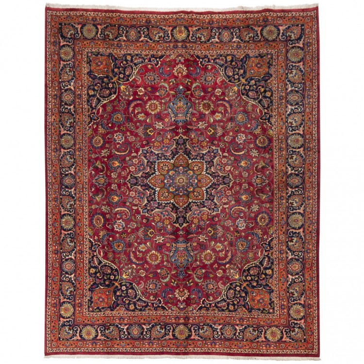 イランの手作りカーペット マシュハド 番号 187295 - 300 × 370
