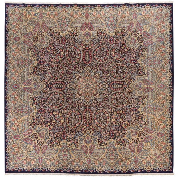 イランの手作りカーペット ケルマン 番号 187289 - 302 × 303