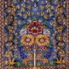 Tableau tapis persan Qom fait main Réf ID 902235