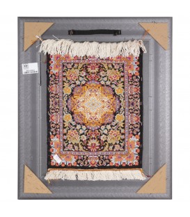イランの手作り絵画絨毯 コム 番号 902237