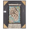 イランの手作り絵画絨毯 タブリーズ 番号 902244