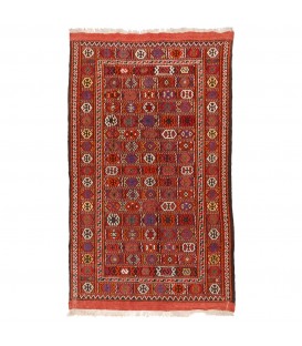 Персидский килим ручной работы Хорасан Код 187390 - 102 × 173